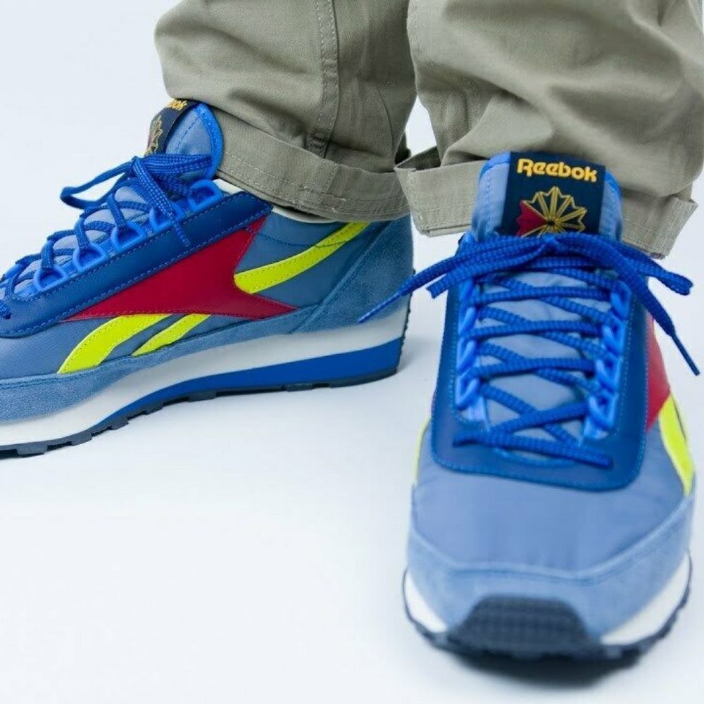Reebok NIB Aztec OG Sneakers Slate Blue Size 10